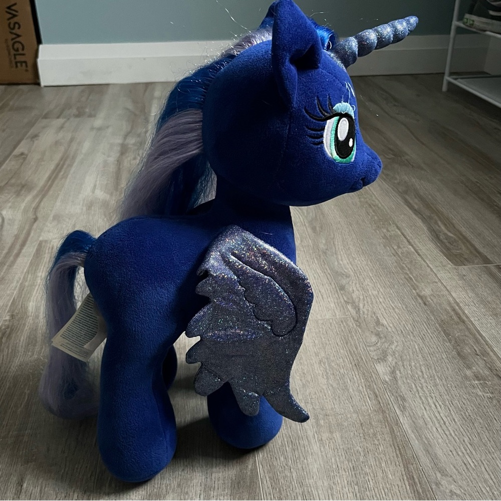 my little pony x build a bear princess luna plush